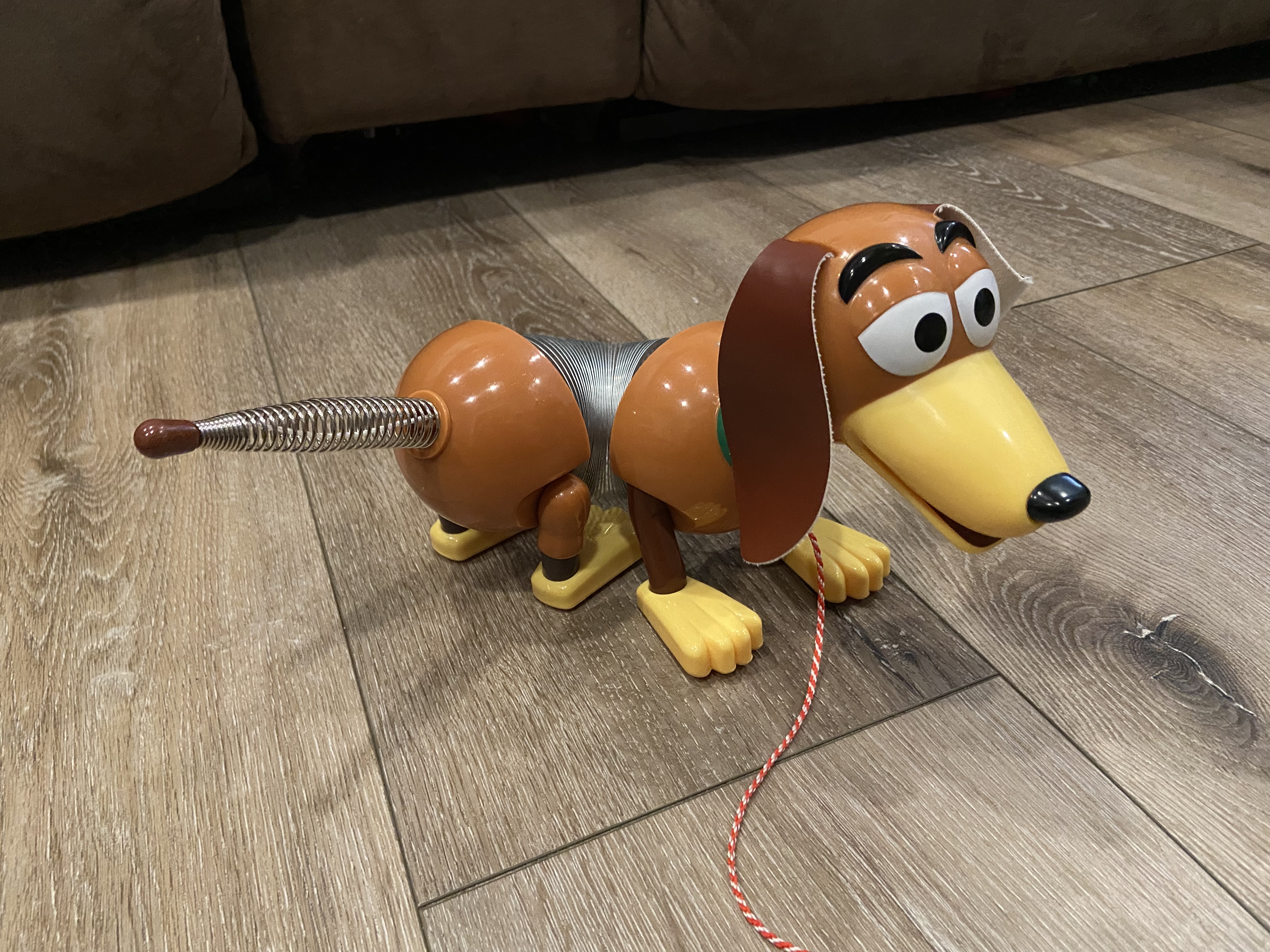 Watch HONEST review of Disney Toy Story Slinky Dog pull toy on